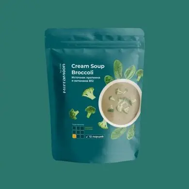 3522. ПИТАТЕЛЬНЫЙ КРЕМ-СУП BROCCOLI (300 г/12 порц)
